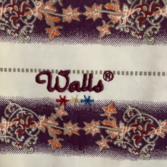 Walls White and Brown Casual Button down ranch - Picture 7 of 9